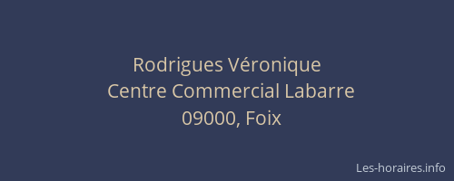 Rodrigues Véronique