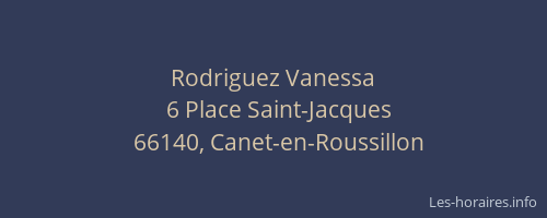 Rodriguez Vanessa