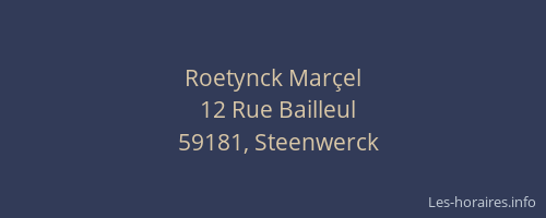 Roetynck Marçel