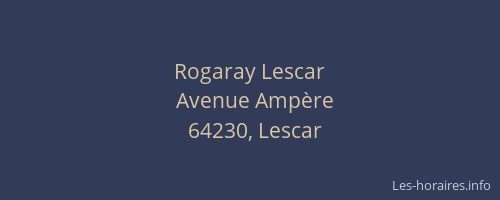 Rogaray Lescar