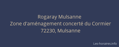 Rogaray Mulsanne