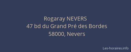 Rogaray NEVERS
