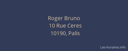 Roger Bruno