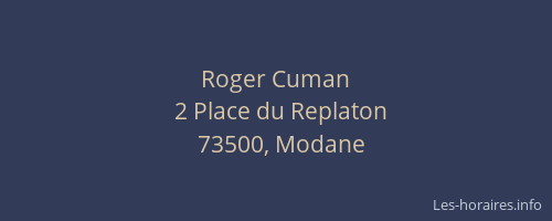 Roger Cuman