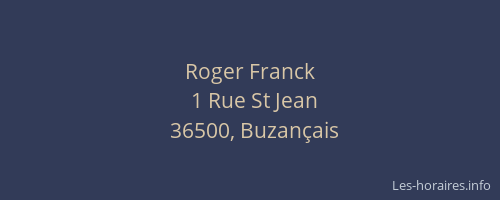 Roger Franck