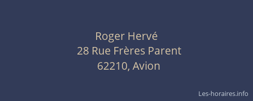 Roger Herv&eacute;