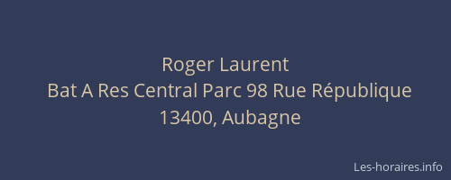 Roger Laurent