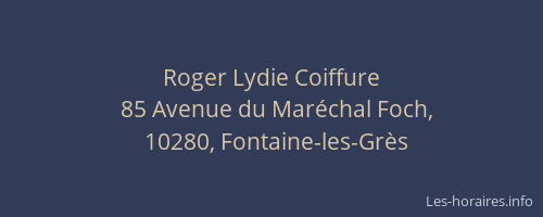 Roger Lydie Coiffure