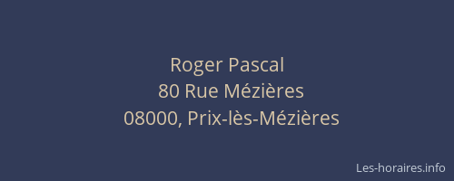 Roger Pascal