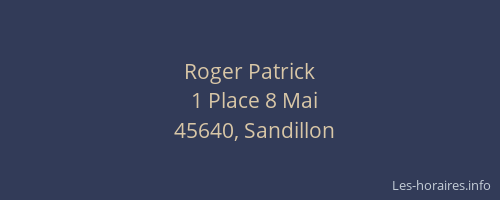 Roger Patrick