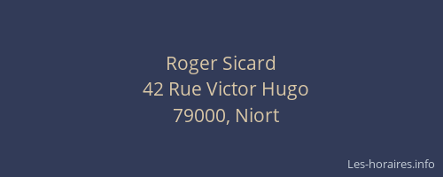 Roger Sicard
