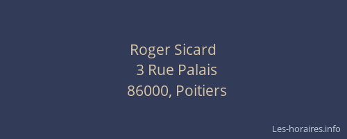 Roger Sicard
