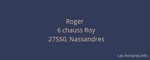 Roger