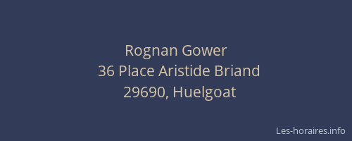 Rognan Gower