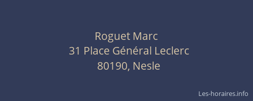 Roguet Marc