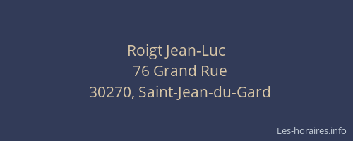 Roigt Jean-Luc