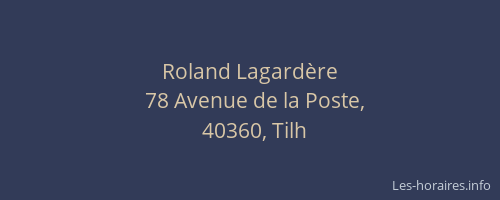 Roland Lagardère