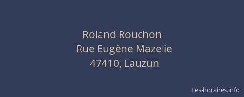 Roland Rouchon