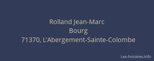Rolland Jean-Marc