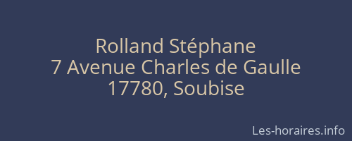 Rolland Stéphane