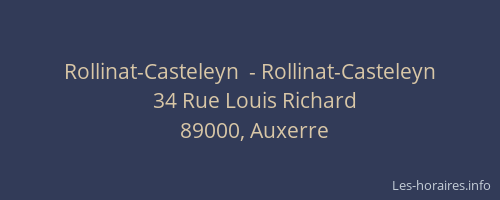 Rollinat-Casteleyn  - Rollinat-Casteleyn