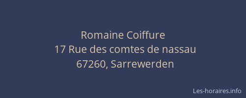 Romaine Coiffure