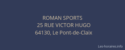 ROMAN SPORTS