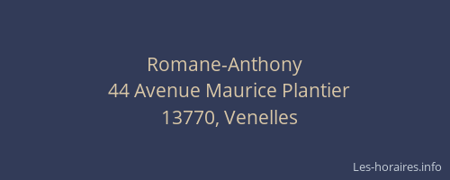 Romane-Anthony