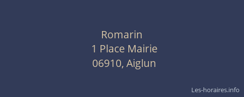 Romarin