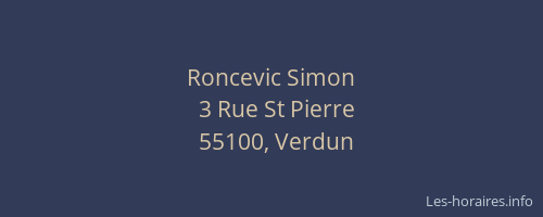 Roncevic Simon