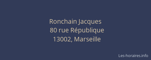 Ronchain Jacques
