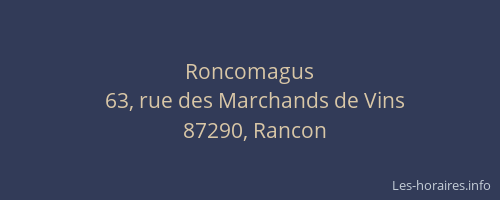 Roncomagus