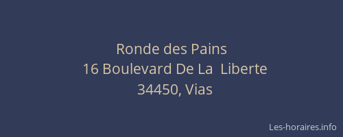 Ronde des Pains