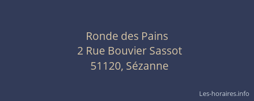 Ronde des Pains