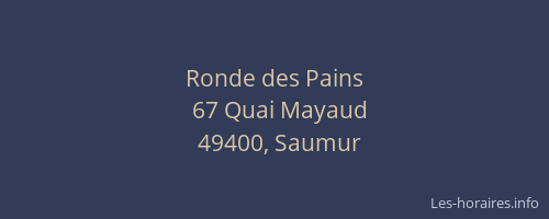 Ronde des Pains
