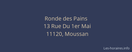 Ronde des Pains