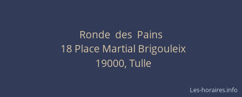 Ronde  des  Pains