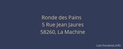 Ronde des Pains