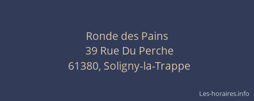 Ronde des Pains