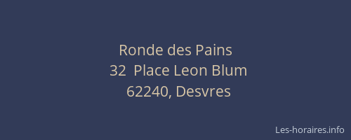 Ronde des Pains