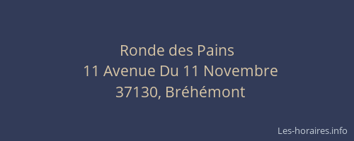 Ronde des Pains