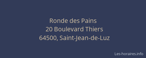 Ronde des Pains