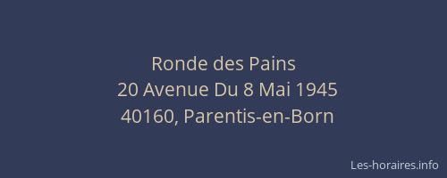 Ronde des Pains