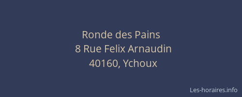 Ronde des Pains