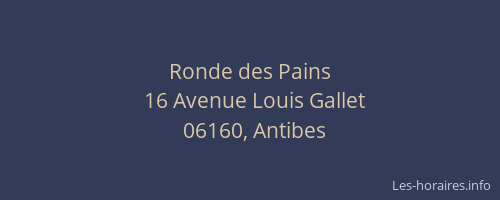 Ronde des Pains