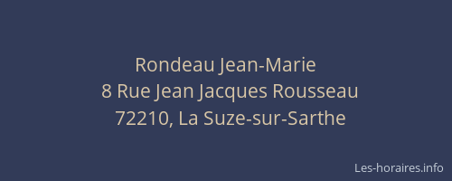 Rondeau Jean-Marie