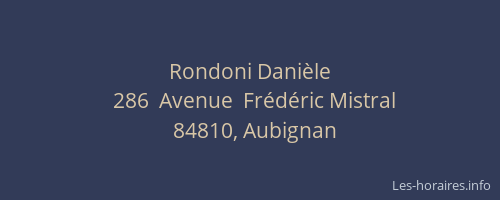 Rondoni Dani&egrave;le
