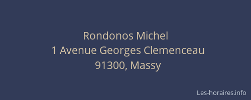 Rondonos Michel