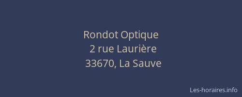 Rondot Optique