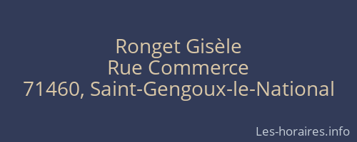 Ronget Gisèle